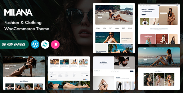 Milana - Fashion Clothing Store WooCommerce WordPress Theme