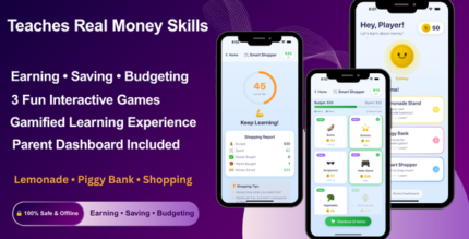 MoneyWise Kids — Financial Literacy Game with Budgeting, Saving Earning | iOS SwiftUI App