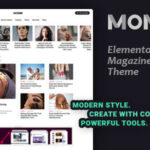 Monn - Elementor News Magazine WordPress Theme