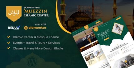 Muezzin - Islamic Center Mosque WordPress Theme + RTL