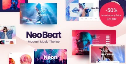 NeoBeat - Music WordPress Theme