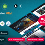 Nerio – News Magazine HTML Template