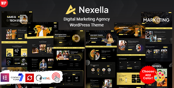 Nexella - Digital Marketing WordPress Nexella - Digital Marketing WordPress