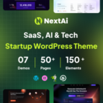 NextAI - SAAS, AI Tech Startup WordPress Theme