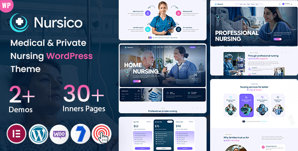 Nursico - Medical Private Nursing WordPress Theme