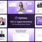 Optizeo – SEO Digital Marketing FSE WordPress Block Theme