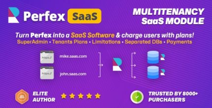 Perfex CRM SaaS - The Official Multi Tenancy Support module