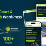 PicklePro – Pickleball Club Sports WordPress Theme