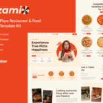 Pizzamio - Pizza Restaurant Food Elementor Template Kit