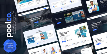 Poolco - Pool Cleaning Maintenance Elementor WordPress Theme