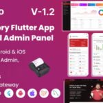 POSpro - POS Inventory Flutter App with Laravel Admin Panel SAAS