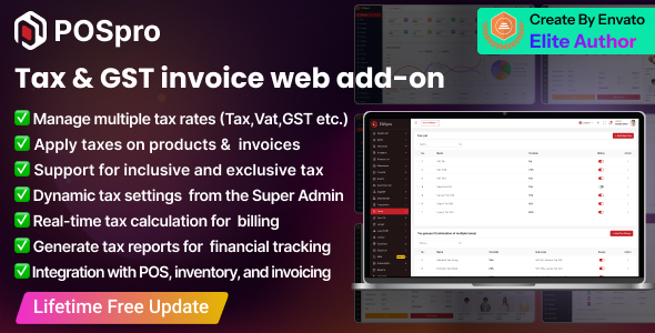 POSpro – Tax GST Invoice web Add-on