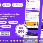 ProZigzagBus : Online Multi Vendor Bus Ticket Booking App Reservation System Flutter Solution