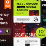 Reak - Creative Agency Digital Agency HTML Template