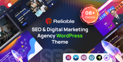 Reliable - SEO Digital Marketing Agency WordPress Theme