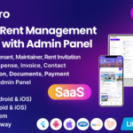 RentPro Best Property Rent Management Software with Laravel Admin + Flutter Mobile App