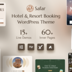 Safar - Hotel Resort Booking WordPress Theme