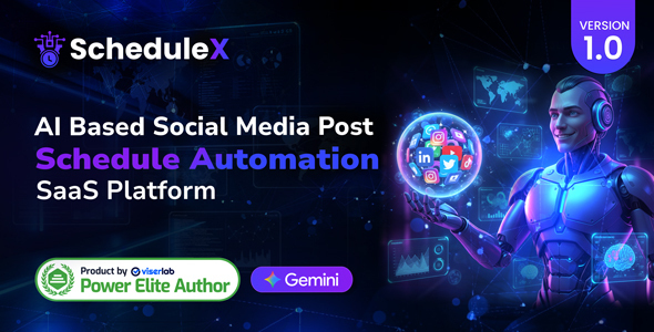 ScheduleX - AI Powered Social Media Post Schedule Automation | SaaS Platform ScheduleX - AI Powered Social Media Post Schedule Automation | SaaS Platform