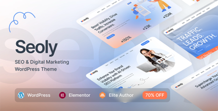 Seoly — SEO Digital Marketing WordPress Theme