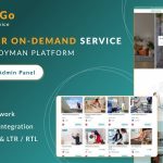 ServiceGo - Multi Vendor On-Demand Service Handyman Booking Marketplace