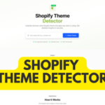 Shopify Theme Detector | React Next Js Script