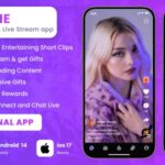 Shortie - Short video Live streaming app with admin panel | Flutter script | Android | iOS