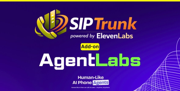 SIP Trunk add-on | AgentLabs - AI Voice Calling Agents Lead Intelligence SaaS Platform SIP Trunk add-on | AgentLabs - AI Voice Calling Agents Lead Intelligence SaaS Platform