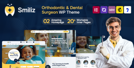 Smiliz - Orthodontics Dental Surgeon WordPress Theme