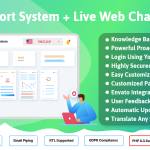 Support System-Live Web Chat Client Desk Ticket Help Desk