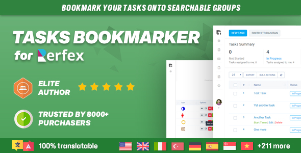 Task Bookmarks - Smart Task Organization Module for Perfex CRM