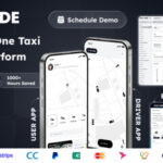 Taxi Ride – Taxi Booking App | Uber Grab Clone with Flutter Driver, Rider Laravel Admin Panel