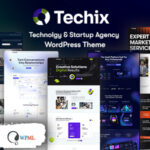 Techix - Technology Startup Agency WordPress Theme