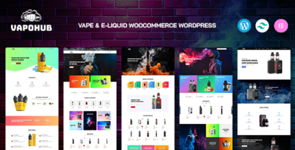 Vapohub - Vape E-Liquid WooCommerce Theme