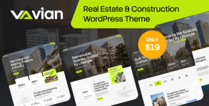 Vian - Real Estate Construction WordPress Theme