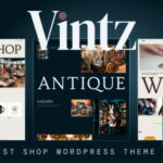 Vintz - Local Tourist Antique Shop WordPress Theme