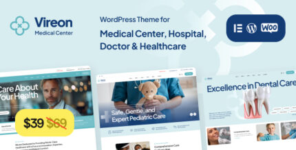 Vireon - Medical Center Healthcare WordPress Theme
