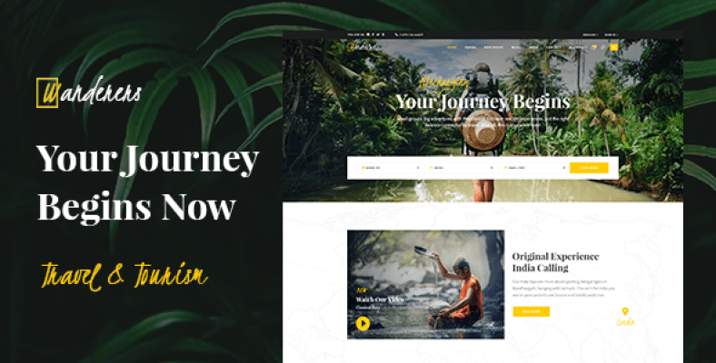 Wanderers - Adventure Travel Tourism Theme Wanderers - Adventure Travel Tourism Theme