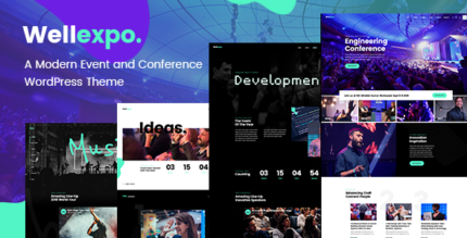 WellExpo - Event Conference WordPress Theme