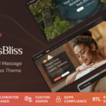 Wellness Bliss - Massage Salon Spa WordPress Theme