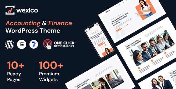 Wexico – Accounting WordPress Theme Wexico – Accounting WordPress Theme