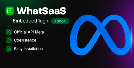 WhatSaaS Meta Cloud — Official WhatsApp Cloud API with One-Click Embedded Signup (Add-on)