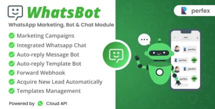 WhatsBot - WhatsApp Marketing, Bot Chat Module for Perfex CRM