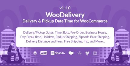 WooDelivery | Delivery Pickup Date Time for WooCommerce