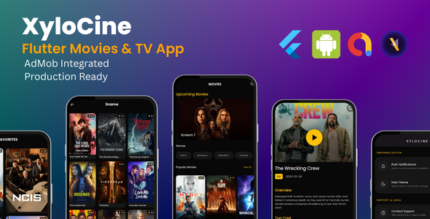 XyloCine | Movies and TV Shows Flutter App