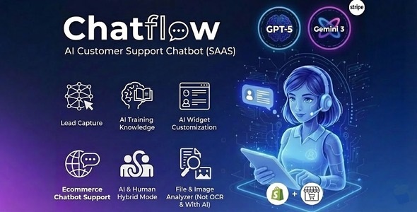Chatflow – AI Customer Support eCommerce Assistant (SaaS) Chatflow – AI Customer Support eCommerce Assistant (SaaS)