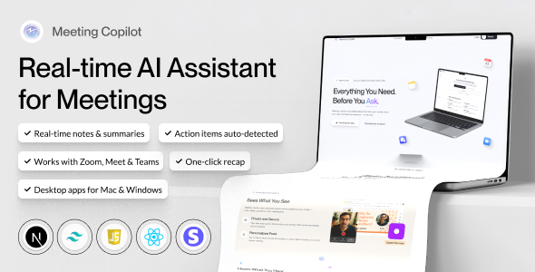 Cluly- AI Interview Assistant, Meeting CoPilot for Windows Mac