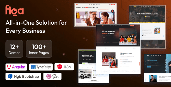 Figa - Multipurpose Angular 20 Template for SaaS, Startup Agency Figa - Multipurpose Angular 20 Template for SaaS, Startup Agency