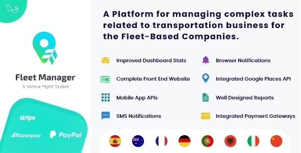 Fleet Manager - Vehicle Management Booking System Fleet Manager - Vehicle Management Booking System