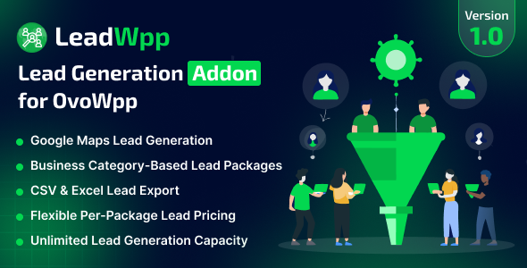 LeadWpp - Lead Generation Addon for for OvoWpp