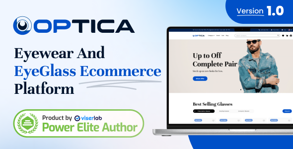 Optica - Eyewear And EyeGlass Ecommerce Platform Optica - Eyewear And EyeGlass Ecommerce Platform